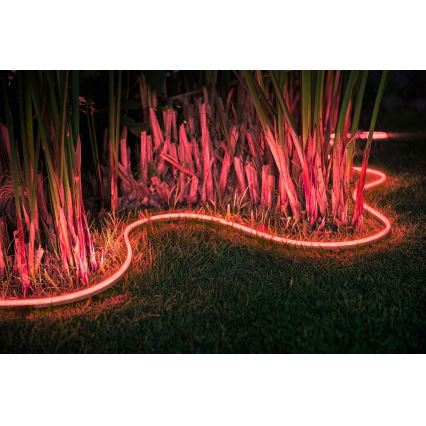 LED RGBW Hämardatav valgusriba Philips Hue OUTDOOR STRIP LED/20,5W 2m IP67
