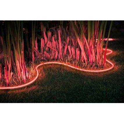 LED RGBW Hämardatav valgusriba Philips Hue OUTDOOR STRIP LED/20,5W 2m IP67