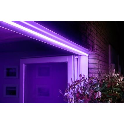 LED RGBW Hämardatav valgusriba Philips Hue OUTDOOR STRIP LED/20,5W 2m IP67