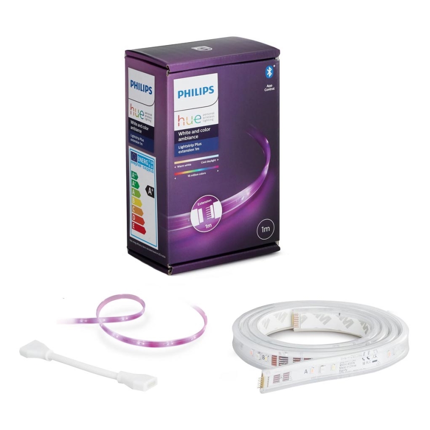 LED RGBW Hämardatav valgusriba Philips Hue WHITE AND COLOR AMBIANCE 1m LED/11W/12V