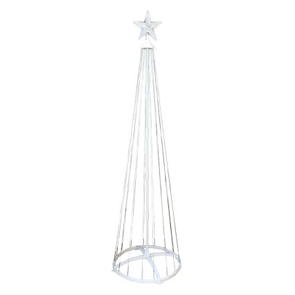 LED RGBW hämardatav välitingimustes kasutatav jõulukaunistus LED/4W/230V 180 cm IP44 kuusk + kaugjuhtimispult