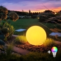 LED RGBW Hämardatav välisvalgusti GLOBO 1xE27/12W/230V 2700-6500K läbimõõt 30 cm IP44 Wi-Fi