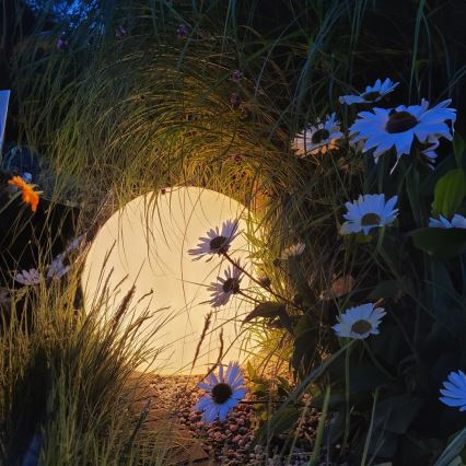 LED RGBW Hämardatav välisvalgusti GLOBO 1xE27/9W/230V 2700-6500K läbimõõt 30 cm IP44 Wi-Fi