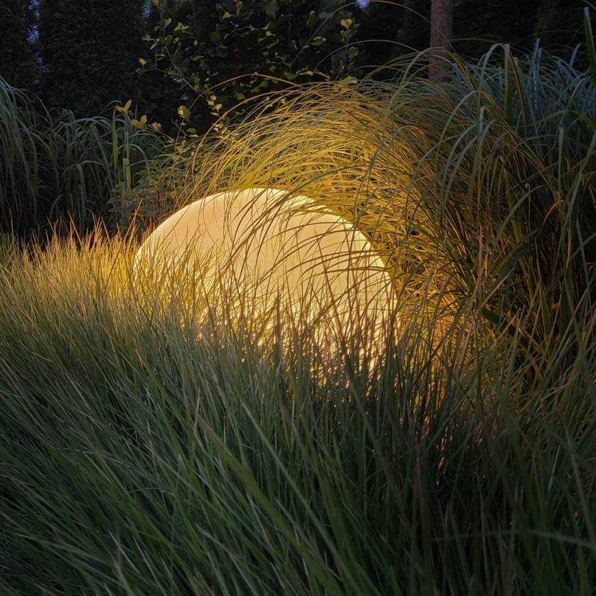 LED RGBW Hämardatav välisvalgusti GLOBO 1xE27/9W/230V 2700-6500K läbimõõt 60 cm IP44 Wi‑Fi