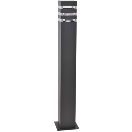 Hämardatav LED RGBW välisvalgusti TEKSAS 1xE27/12W/230V 2700-6500K Wi-Fi 74 cm IP44 antratsiit