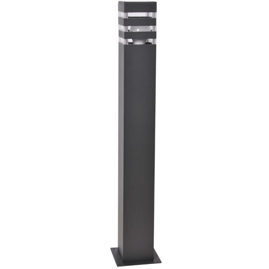 Hämardatav LED RGBW välisvalgusti TEKSAS 1xE27/12W/230V 2700-6500K Wi-Fi 74 cm IP44 antratsiit