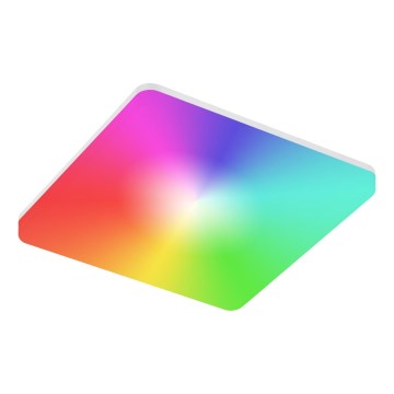 LED RGBW hämardatav vannitoa laevalgusti LED/24W/230V 3000-6500K 33x33 cm IP54 valge Wi-Fi Tuya