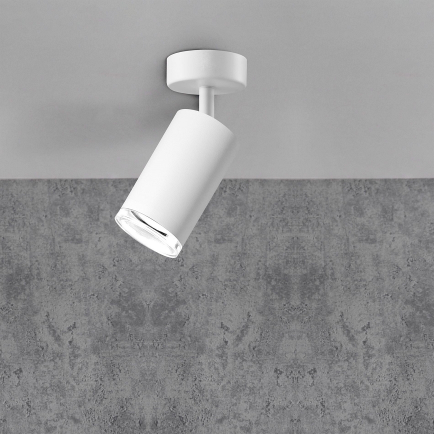 LED RGBW hämardatav vannitoa süvisvalgusti TURYN 1xGU10/4,8W/230V 3000K IP44 valge + kaugjuhtimispult