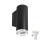LED RGBW hämardatav vannitoa seinavalgusti TURYN 1xGU10/4,8W/230V 3000K IP44 must + kaugjuhtimispult