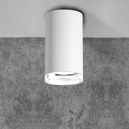 LED RGBW hämardatav vannitoa suunavalgusti TURYN 1xGU10/4,8W/230V 3000K IP44 valge + kaugjuhtimispult
