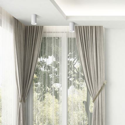 LED RGBW hämardatav vannitoa suunavalgusti TURYN 1xGU10/6W/230V 3000K IP44 valge + kaugjuhtimispult