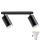 LED RGBW Hämardatav vannituled TURYN 2xGU10/6,5W/230V 2700-6500K Wi-Fi IP44 musta