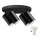 LED RGBW Hämardatav vannivalgusti TURYN 4xGU10/6,5W/230V 2700-6500K Wi-Fi IP44 must