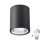 LED RGBW Hämblikuga valgusti JUPITER 1xE27/6,5W/230V 2700-6500K Wi-Fi, diameeter 9,8 cm must