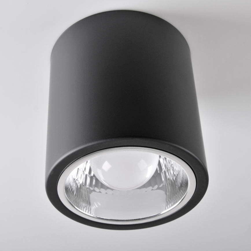 LED RGBW Hämblikuga valgusti JUPITER 1xE27/6,5W/230V 2700-6500K Wi-Fi, diameeter 13 cm must