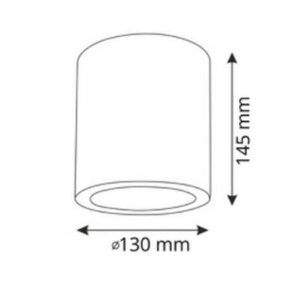 LED RGBW Hämblikuga valgusti JUPITER 1xE27/6,5W/230V 2700-6500K Wi-Fi, diameeter 13 cm must