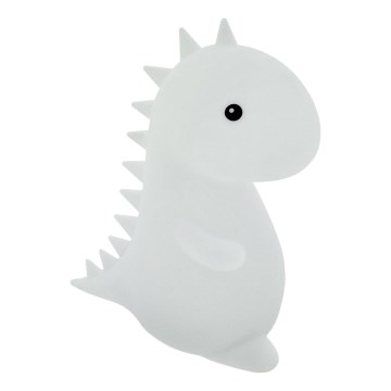 LED RGBW Laste puutetundlik lamp LED/1W/5V USB 1200 mAh dinosaurus