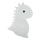 LED RGBW Laste puutetundlik lamp LED/1W/5V USB 1200 mAh dinosaurus