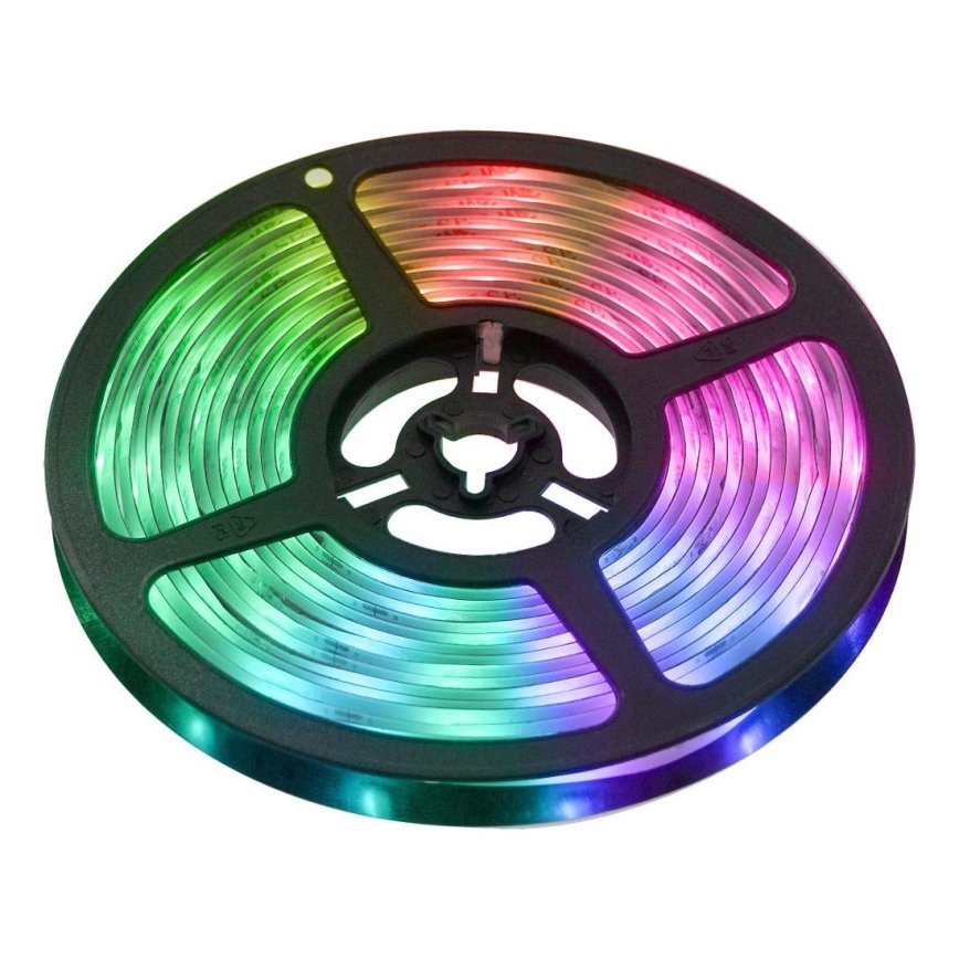 LED RGBW Nutikas Hämardatav riba 5m LED/230V 2700-6500K Wi-Fi Tuya + kaugjuhtimispult