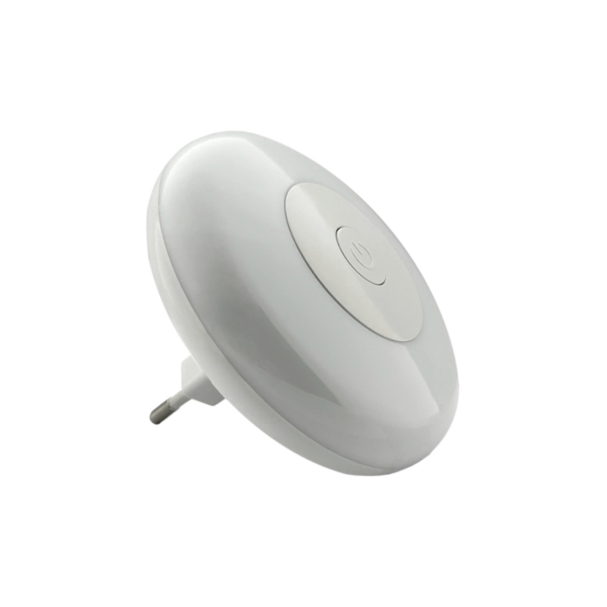 LED RGBW Öölamp LED/1W/230V valge