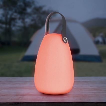 LED RGBW Päikesepaneeliga valgusti CANARIA LED/2W/1,2V 400 mAh IP44 valge