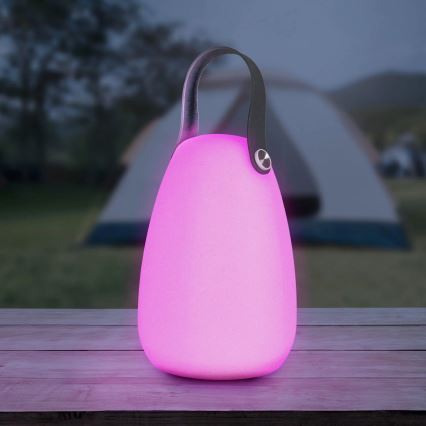 LED RGBW Päikesepaneeliga valgusti CANARIA LED/2W/1,2V 400 mAh IP44 valge