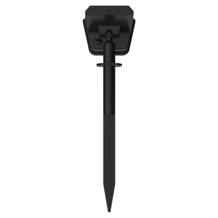 LED RGBW päikesevalgusti anduriga LED/3,7V IP54 1200 mAh must