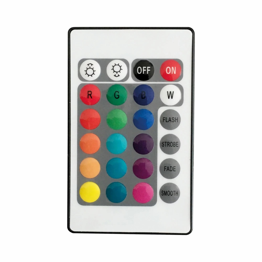 LED RGBW Päiksepatareiga valgusti BALL LED/3,2V 500 mAh d. 20 cm IP65 + kaugjuhtimispult