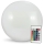 LED RGBW Päiksepatareiga valgusti BALL LED/3,7V 1500 mAh d. 50 cm IP65 + kaugjuhtimispult