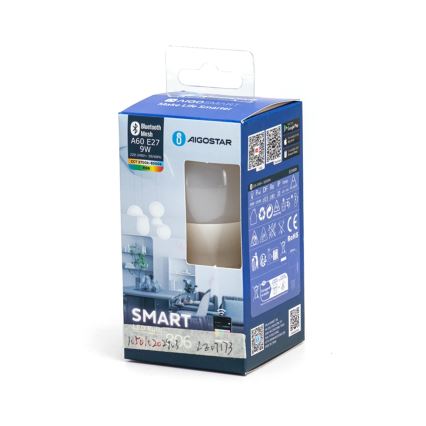 LED RGBW Hämardatav pirn MESH Nutikas A60 E27/9W/230V 2700-6500K - Aigostar