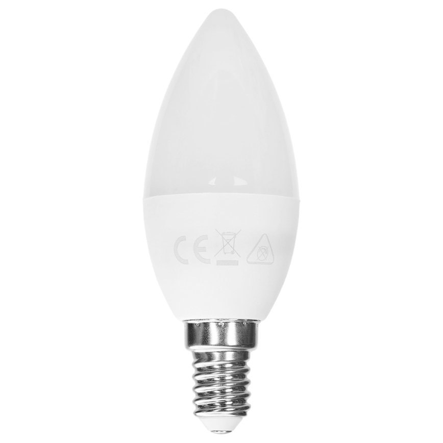 LED RGBW pirn C37 E14/4,8W/230V 3000K + kaugjuhtimispult - Aigostar