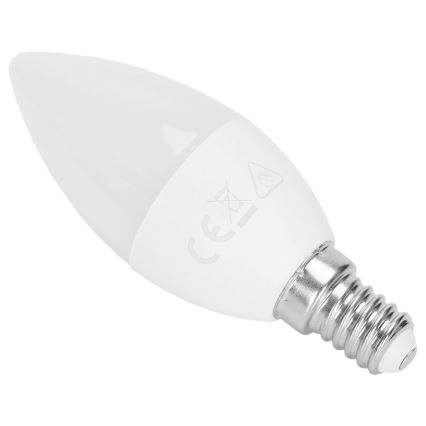 LED RGBW pirn C37 E14/4,8W/230V 3000K + kaugjuhtimispult - Aigostar