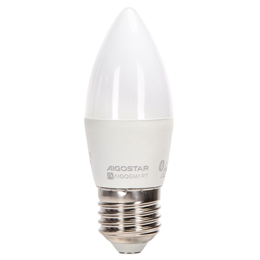 LED RGBW Hämardatav pirn C37 E27/4,9W/230V 2700-6500K - Aigostar