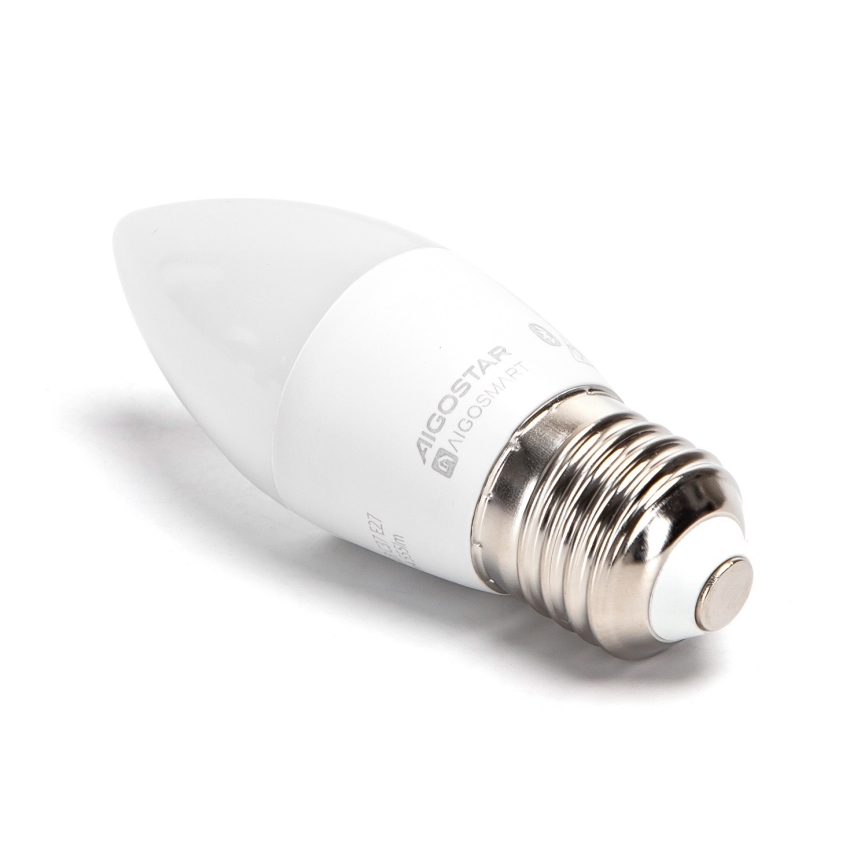 LED RGBW Hämardatav pirn C37 E27/4,9W/230V 2700-6500K - Aigostar