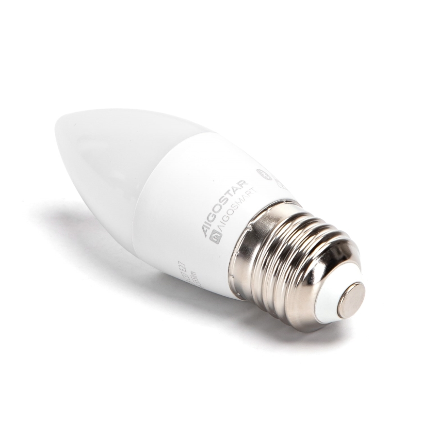 LED RGBW Hämardatav pirn C37 E27/6,5W/230V 2700-6500K - Aigostar