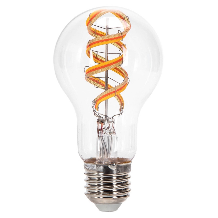 LED RGBW Hämardatav pirn FILAMENT MESH Nutikas A60 E27/4,9W/230V 2700K - Aigostar