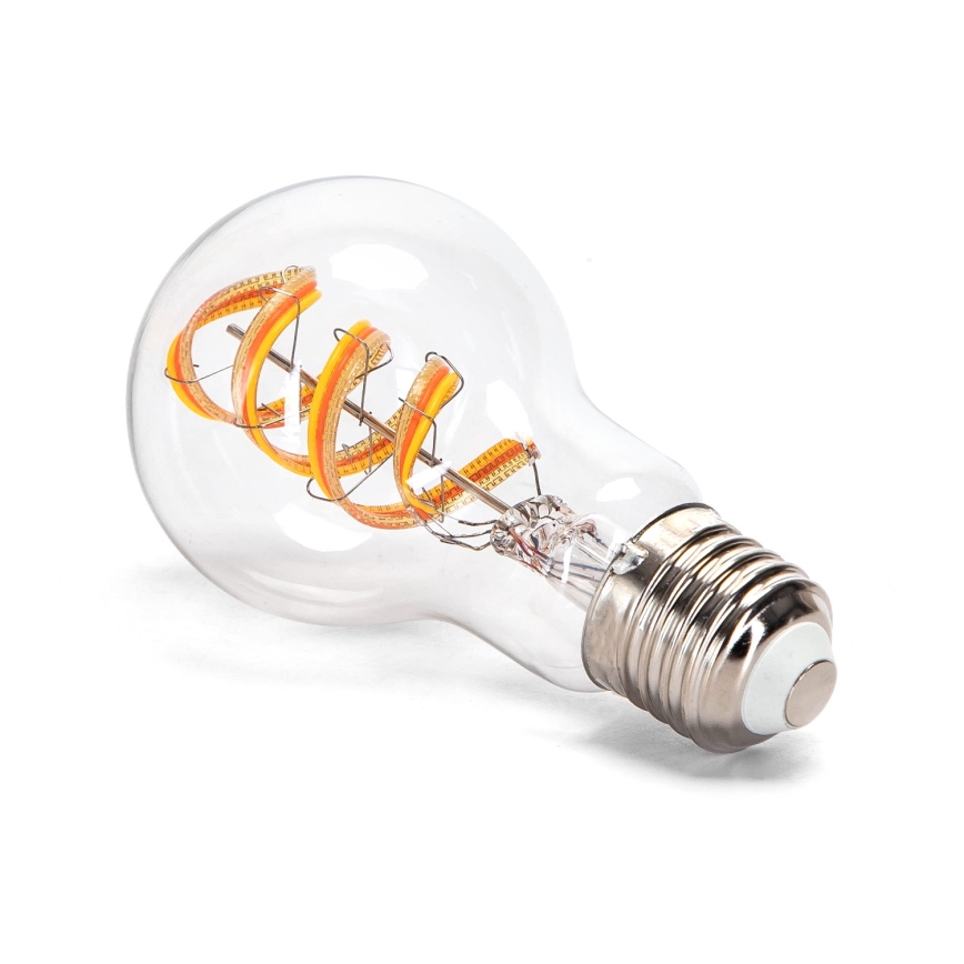 LED RGBW Hämardatav pirn FILAMENT MESH Nutikas A60 E27/4,9W/230V 2700K - Aigostar