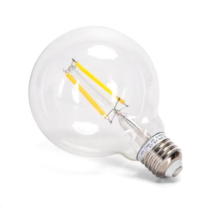 LED RGBW Pirn FILAMENT G95 E27/4,9W/230V 2700K - Aigostar