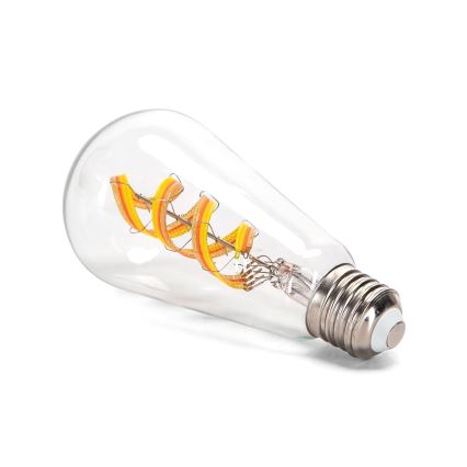 LED RGBW Pirn FILAMENT ST64 E27/4,9W/230V 2700-6500K - Aigostar