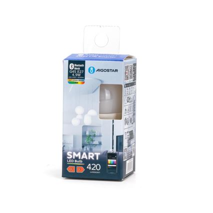 LED RGBW Hämardatav pirn MESH Nutikas G45 E27/4,9W/230V 2700-6500K - Aigostar