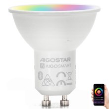LED RGBW Pirn GU10/4,9W/230V 2700-6500K - Aigostar