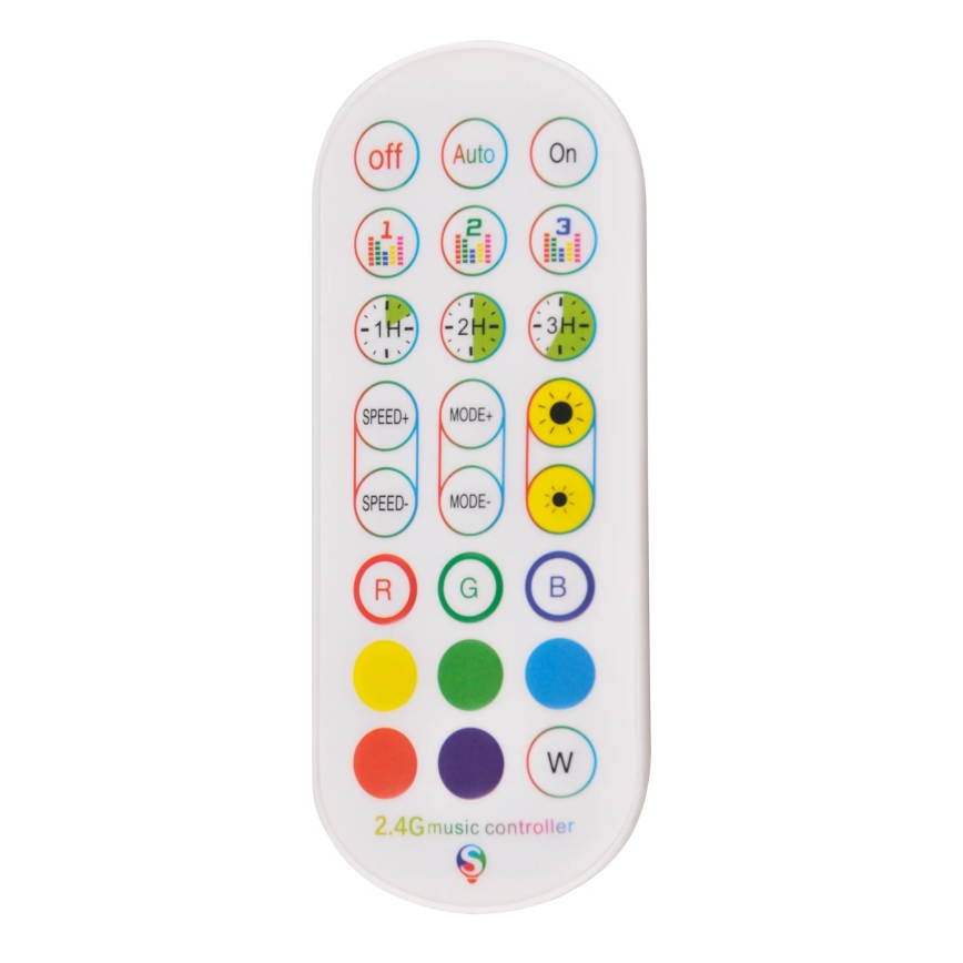 LED RGBW Hämardatav põrandalamp MAGICAL LED/7W/230V + kaugjuhtimispult