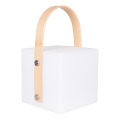 LED RGBW välisvalgusti MAJORKA LED/0,5W/5V USB 1200 mAh IP44 valge