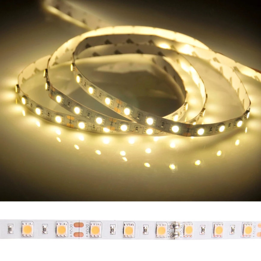 LED Riba 5m 28W/12V IP20 3000K
