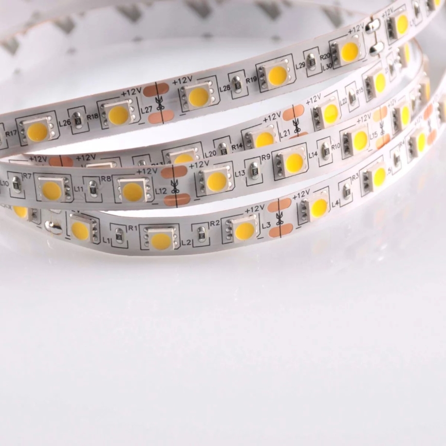 LED Riba 5m 28W/12V IP20 3000K