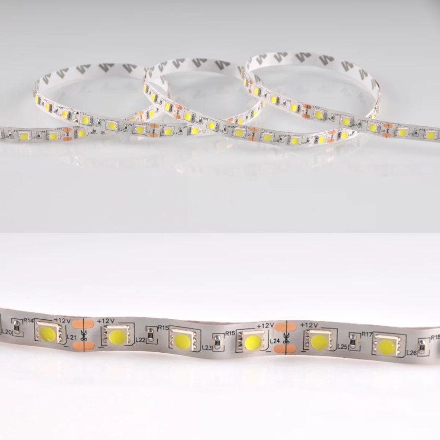 LED Riba 5m 28W/12V IP20 6500K