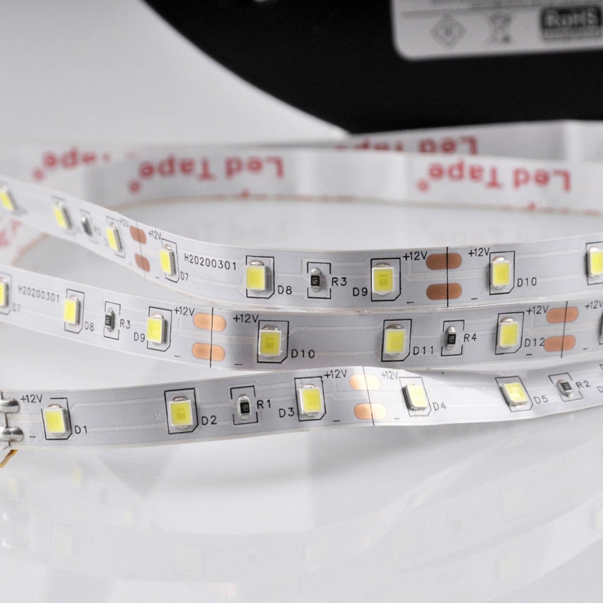 LED Riba 5m LED/10W/12V IP20 6,500K