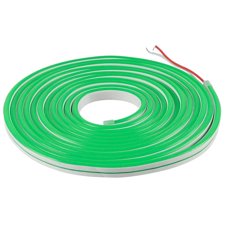 LED Riba NEON 5 m LED/23W/12V IP65 roheline
