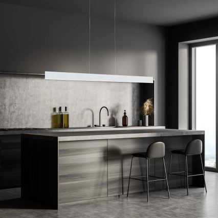 LED-riipvalgusti BERNADETTA kaabliga, 20 W, 230 V, 4000 K, valge