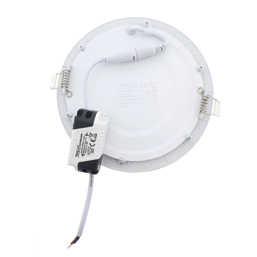 LED Ripplaevalgusti ROUND LED/12W/230V 4200K